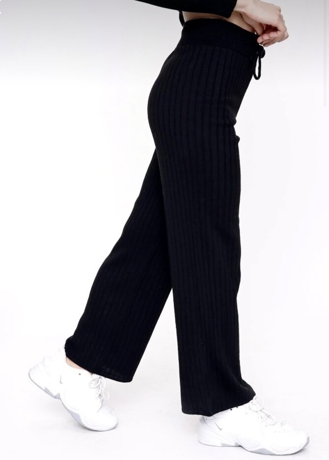 TRİKO PANTALON-SİYAH